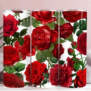 ROSE TUMBLER HANDMADE